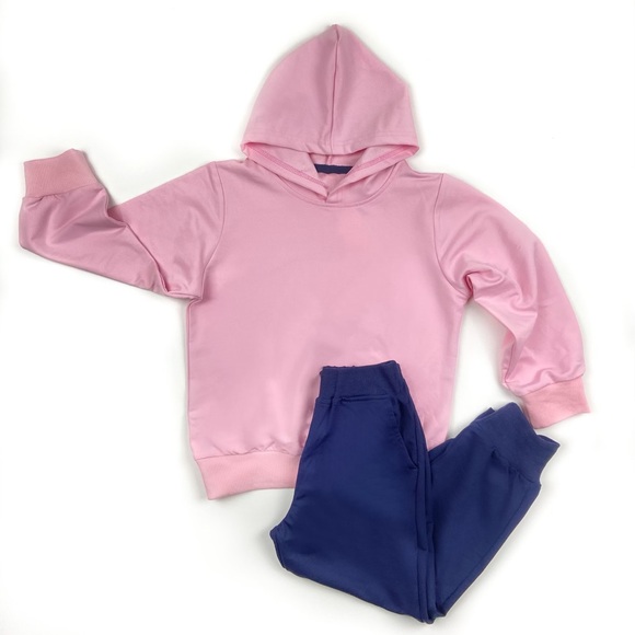 Two piece matching set girls toddler sweatsuit - Picture 2 of 3